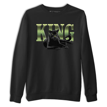 Sneaker match tees – Sneaker Tees To Match Air Foamposite One Pine Green Shoes – King Black Cat Tee Black 2
