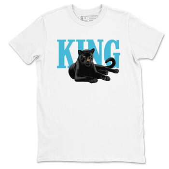 Sneaker match tees – Sneaker Tees To Match Air Jordan 11 Gamma Shoes – King Black Cat Tee White 2