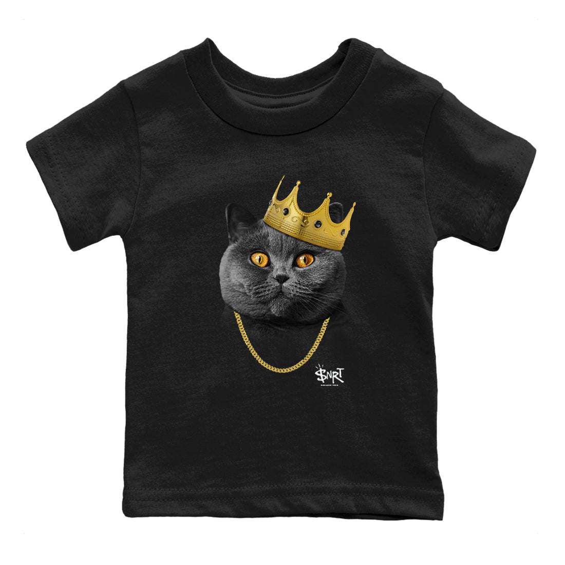 5s Black Cat Shirts To Match Jordans King Black Cat sneaker match tees Air Jordan 5 Black Cat Tee SNRT Sneaker Release Tees Youth Baby Black 2 crew neck shirts