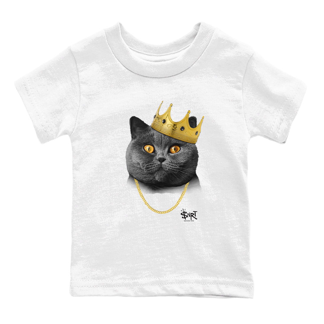 5s Black Cat Shirts To Match Jordans King Black Cat sneaker match tees Air Jordan 5 Black Cat Tee SNRT Sneaker Release Tees Youth Baby White 2 crew neck shirts