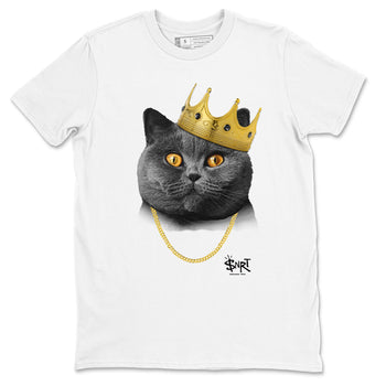 5s Black Cat Shirts To Match Jordans King Black Cat sneaker match tees Air Jordan 5 Black Cat Tee SNRT Sneaker Release Tees unisex cotton White 2 crew neck shirts