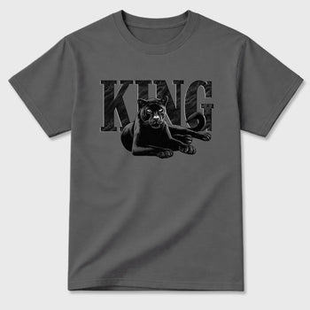Sneaker match tees – Sneaker Tees To Match Air Jordan 6 Cap and Gown Shoes – King Black Cat Tee Cool Grey 2