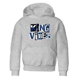 1s Midnight Navy shirts to match jordans King Vibes sneaker match tees Air Jordan 1 Midnight Navy match shoes to clothes SNRT Sneaker Tees Youth Baby Heather Grey 2 tee