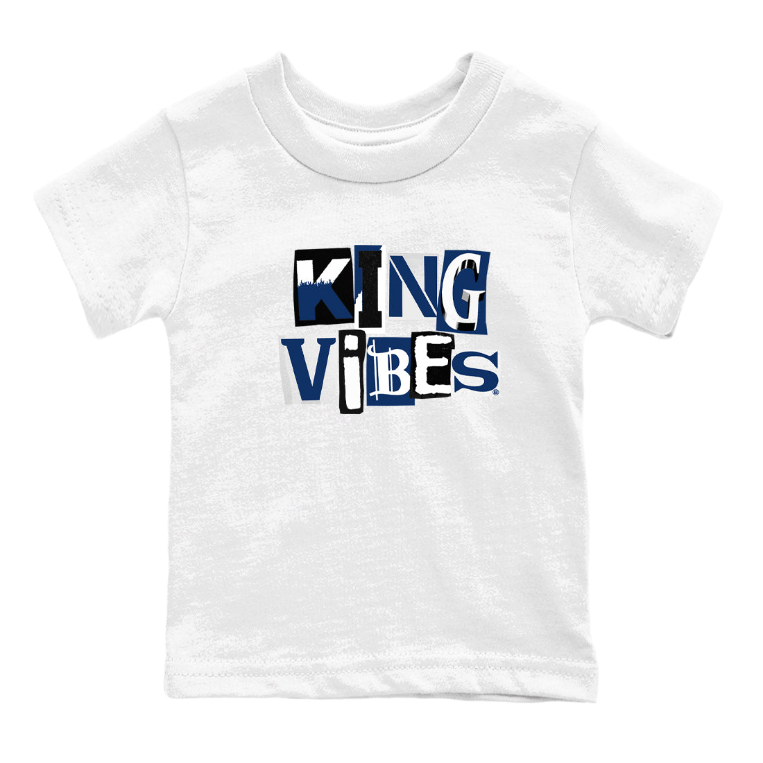 1s Midnight Navy shirts to match jordans King Vibes sneaker match tees Air Jordan 1 Midnight Navy match shoes to clothes SNRT Sneaker Tees Youth Baby White 2 tee