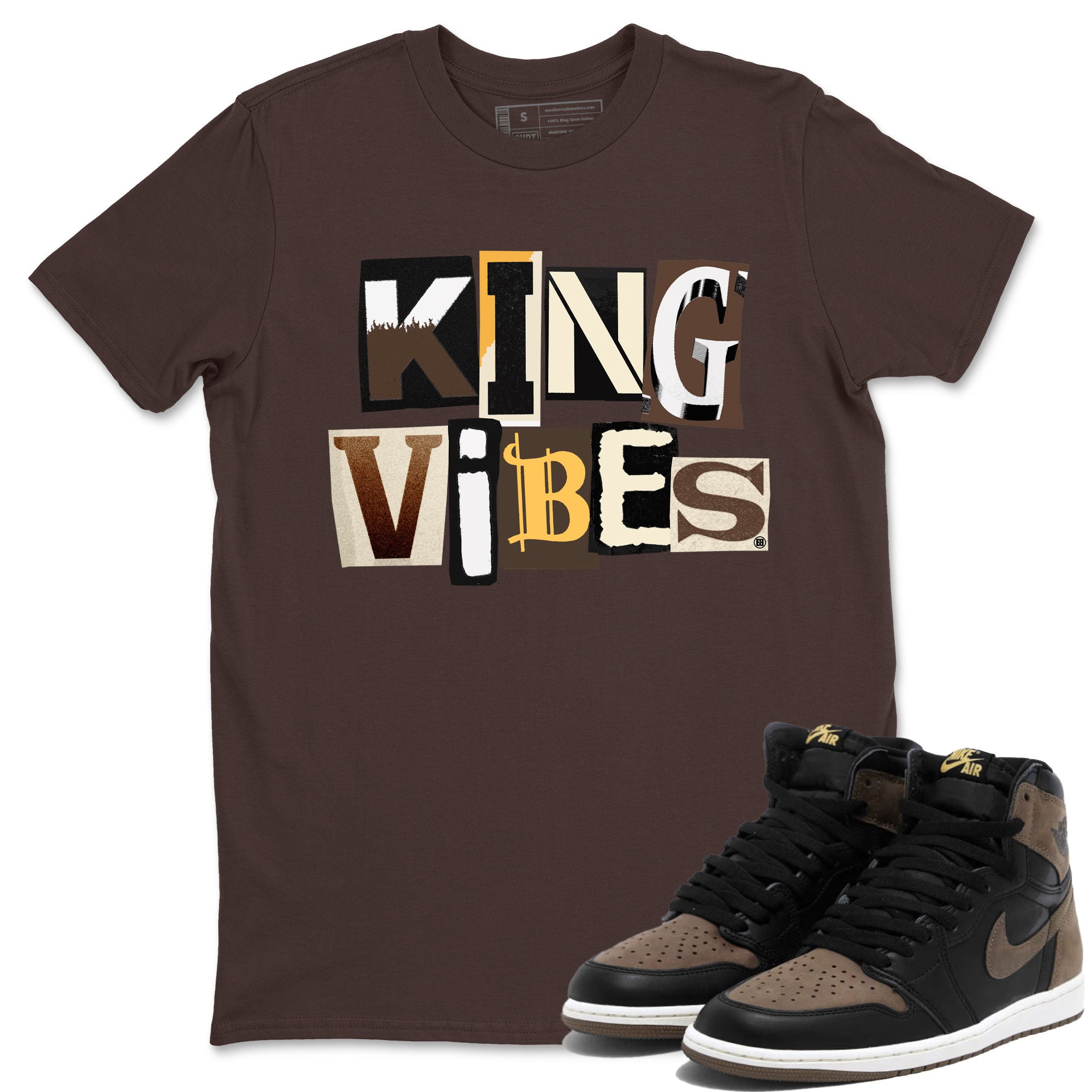 King Vibes SNRT Sneaker Tee - Air Jordan 1 Palomino - SNRT Sneaker Tee