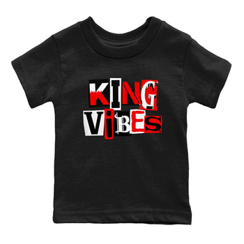 11s Bred Velvet shirts to match jordans King Vibes sneaker match tees Air Jordan 11 Retro Bred Velvet match shoes to clothes SNRT Sneaker Tees Youth Baby Black 2 tee