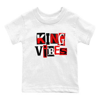 11s Bred Velvet shirts to match jordans King Vibes sneaker match tees Air Jordan 11 Retro Bred Velvet match shoes to clothes SNRT Sneaker Tees Youth Baby White 2 tee