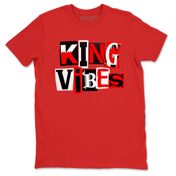 11s Bred Velvet shirts to match jordans King Vibes sneaker match tees Air Jordan 11 Retro Bred Velvet match shoes to clothes SNRT Sneaker Tees unisex cotton Red 2 shirts