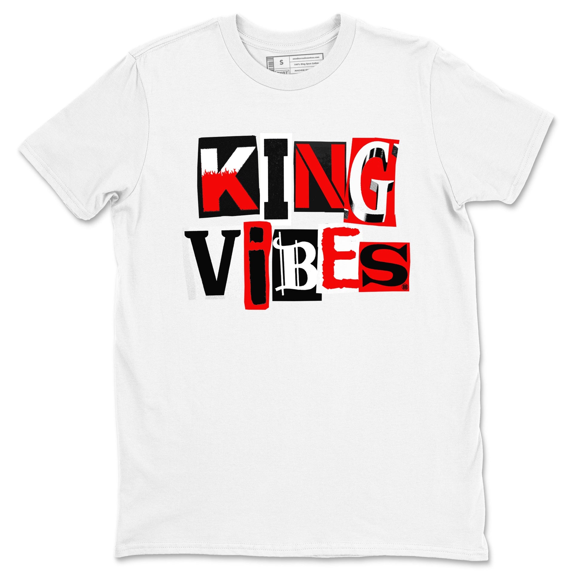 11s Bred Velvet shirts to match jordans King Vibes sneaker match tees Air Jordan 11 Retro Bred Velvet match shoes to clothes SNRT Sneaker Tees unisex cotton White 2 shirts