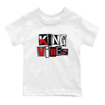 3s Black Cement shirts to match jordans King Vibes sneaker match tees Jordan 3 Retro Black Cement SNRT Sneaker Release Tees Youth Baby White 2 crew neck shirts