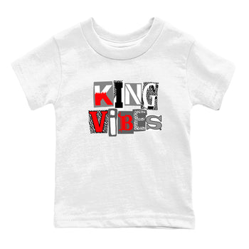3s Cement Grey shirts to match jordans King Vibes sneaker match tees Air Jordan 3 Cement Grey SNRT Sneaker Tees streetwear brand Baby and Youth White 2 cotton tee