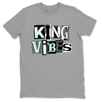 King Vibes SNRT Sneaker Tees - Air Jordan 3 Green Glow - SNRT Sneaker Tee