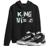 King Vibes SNRT Sneaker Tees - Air Jordan 3 Green Glow