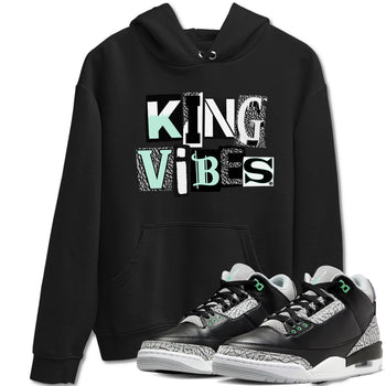 King Vibes SNRT Sneaker Tees - Air Jordan 3 Green Glow - SNRT Sneaker Tee