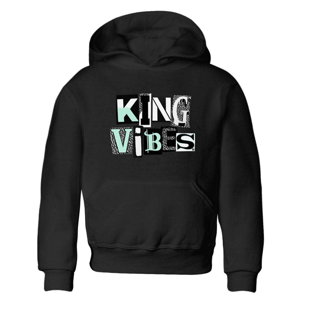 King Vibes SNRT Sneaker Tees Kids - Air Jordan 3 Green Glow - SNRT Sneaker Tee