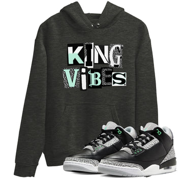 King Vibes SNRT Sneaker Tees - Air Jordan 3 Green Glow - SNRT Sneaker Tee