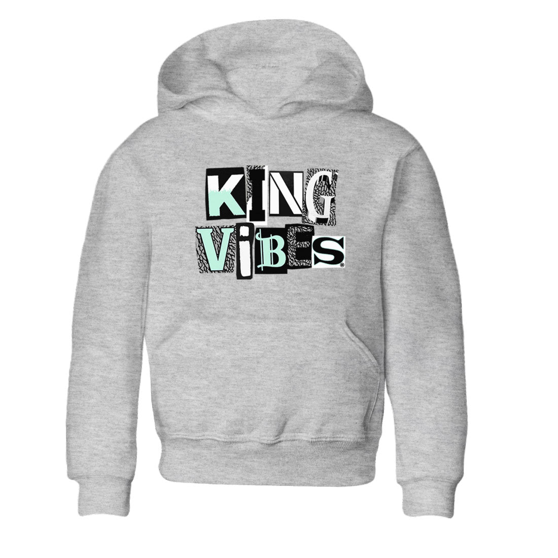 King Vibes SNRT Sneaker Tees Kids - Air Jordan 3 Green Glow - SNRT Sneaker Tee