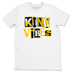 Dunk High Pollen shirts to match jordans King Vibes sneaker match tees Dunk High Pollen match shoes to clothes SNRT Sneaker Tees unisex cotton White 2 shirts