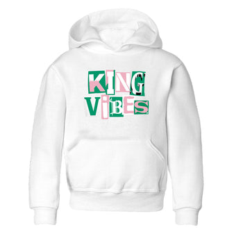 Dunk Low Medium Soft Pink Malachite shirt to match jordans King Vibes sneaker tees Dunks Medium Soft Pink Malachite Streetwear Brand SNRT Sneaker Release Tees baby toddler White 2 cotton Shirt