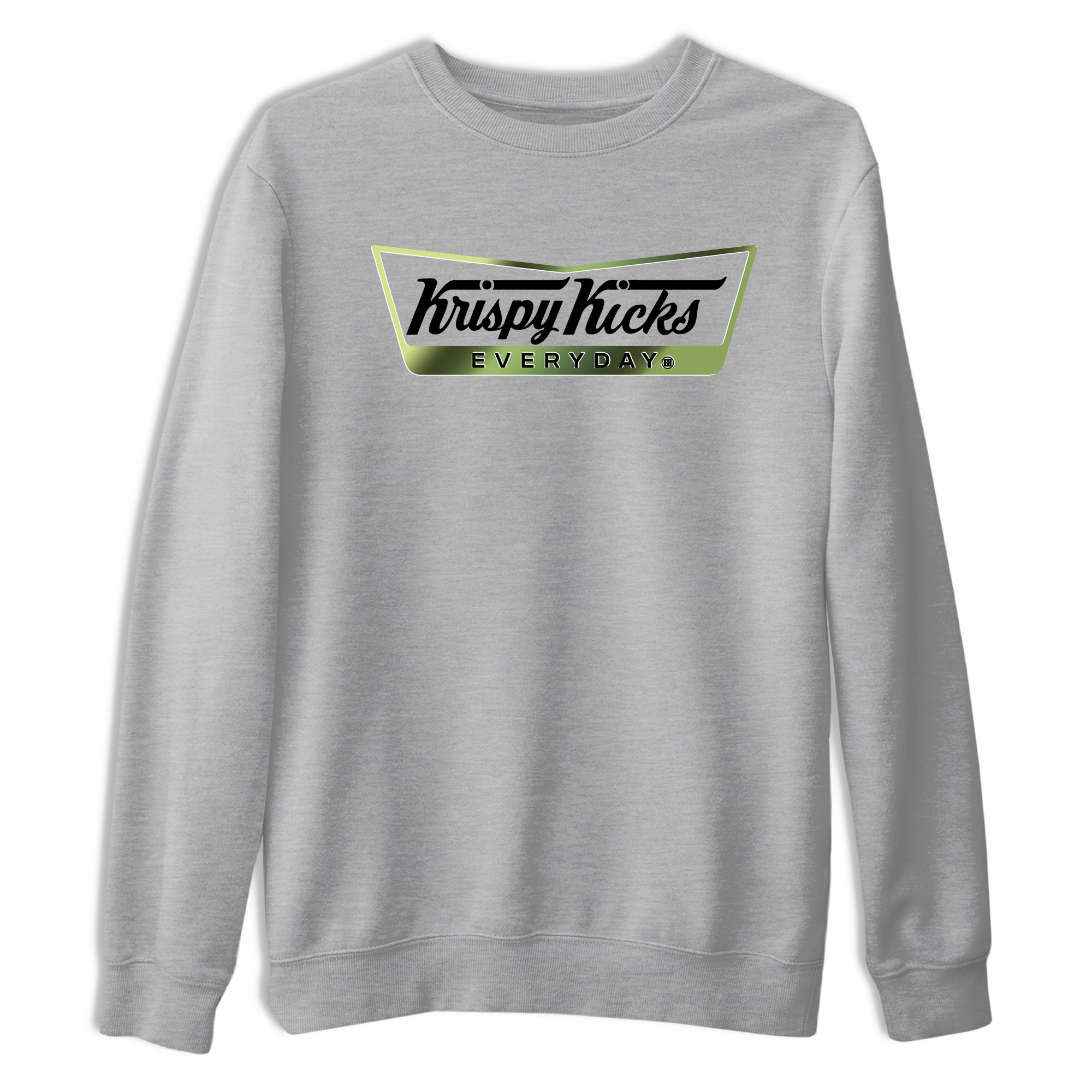 Best Christmas gifts for sneakerheads - Sneaker Tees To Match Air Foamposite One Pine Green Sneakers – Krispy Kicks Tee Heather Grey 2