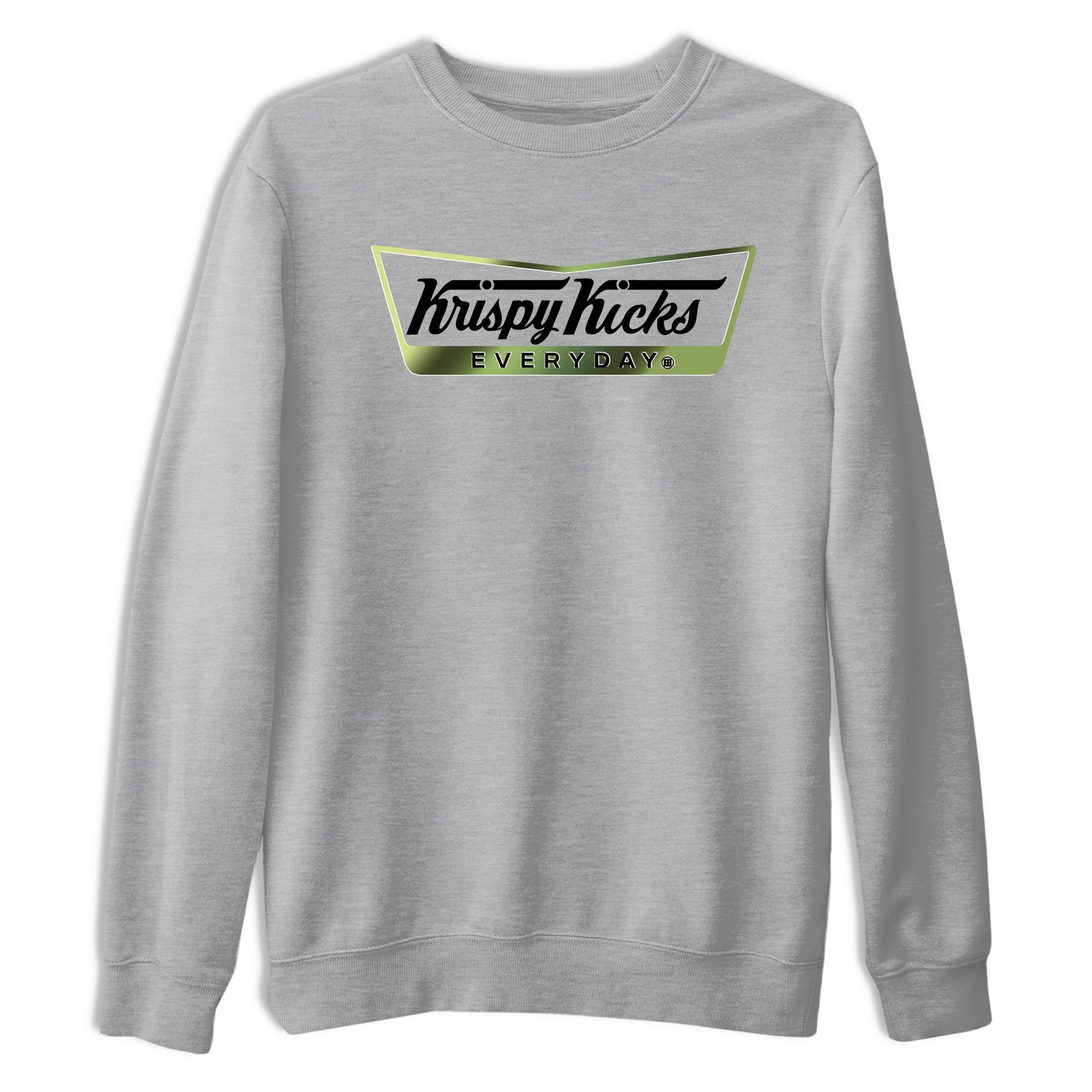 Best Christmas gifts for sneakerheads - Sneaker Tees To Match Air Foamposite One Pine Green Sneakers – Krispy Kicks Tee Heather Grey 2