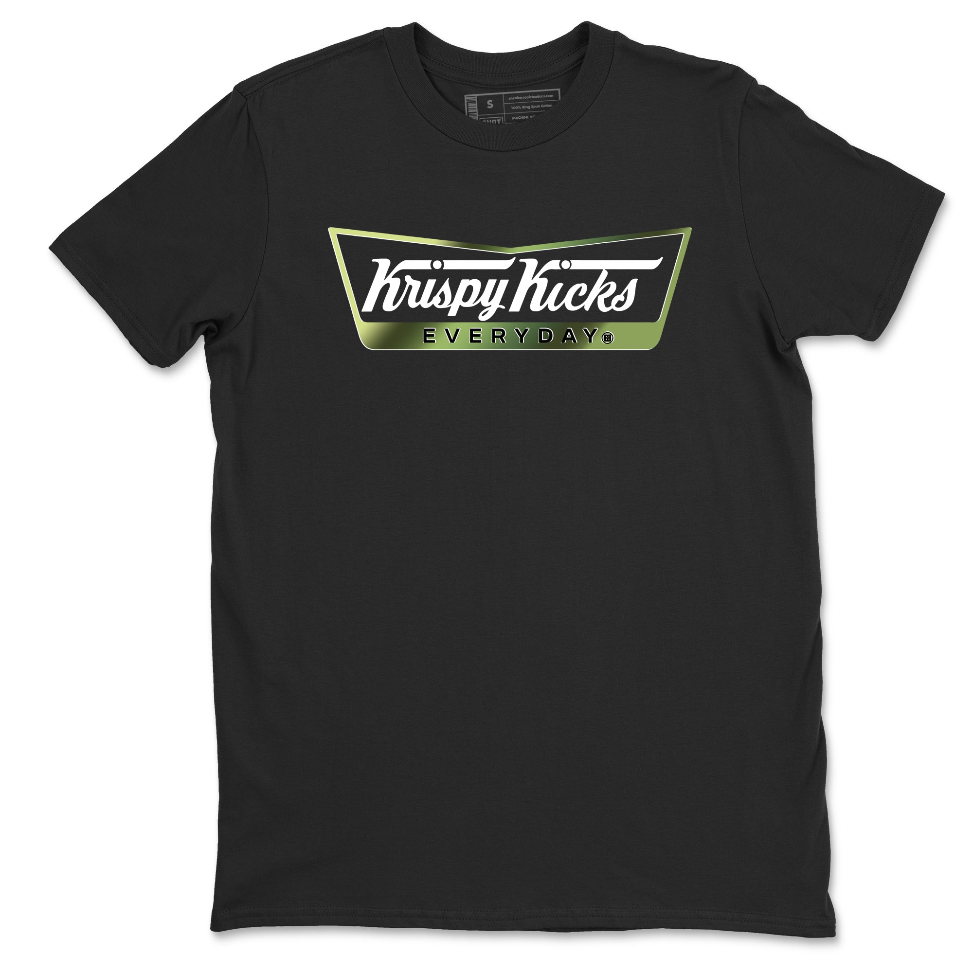 Best Christmas gifts for sneakerheads - Sneaker Tees To Match Air Foamposite One Pine Green Sneakers – Krispy Kicks Tee Black 2