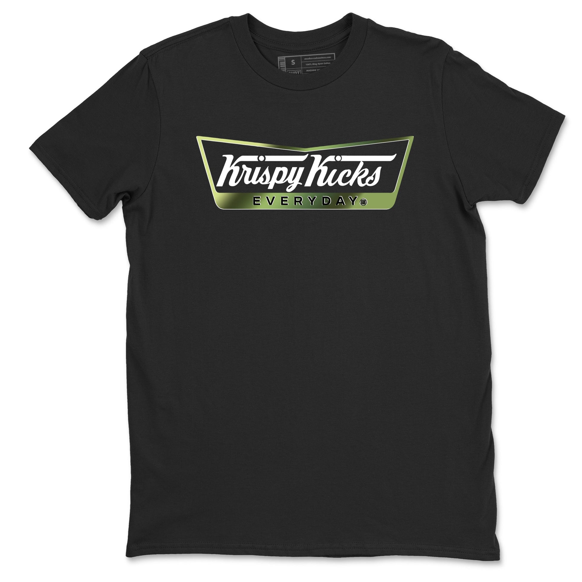 Best Christmas gifts for sneakerheads - Sneaker Tees To Match Air Foamposite One Pine Green Sneakers – Krispy Kicks Tee Black 2