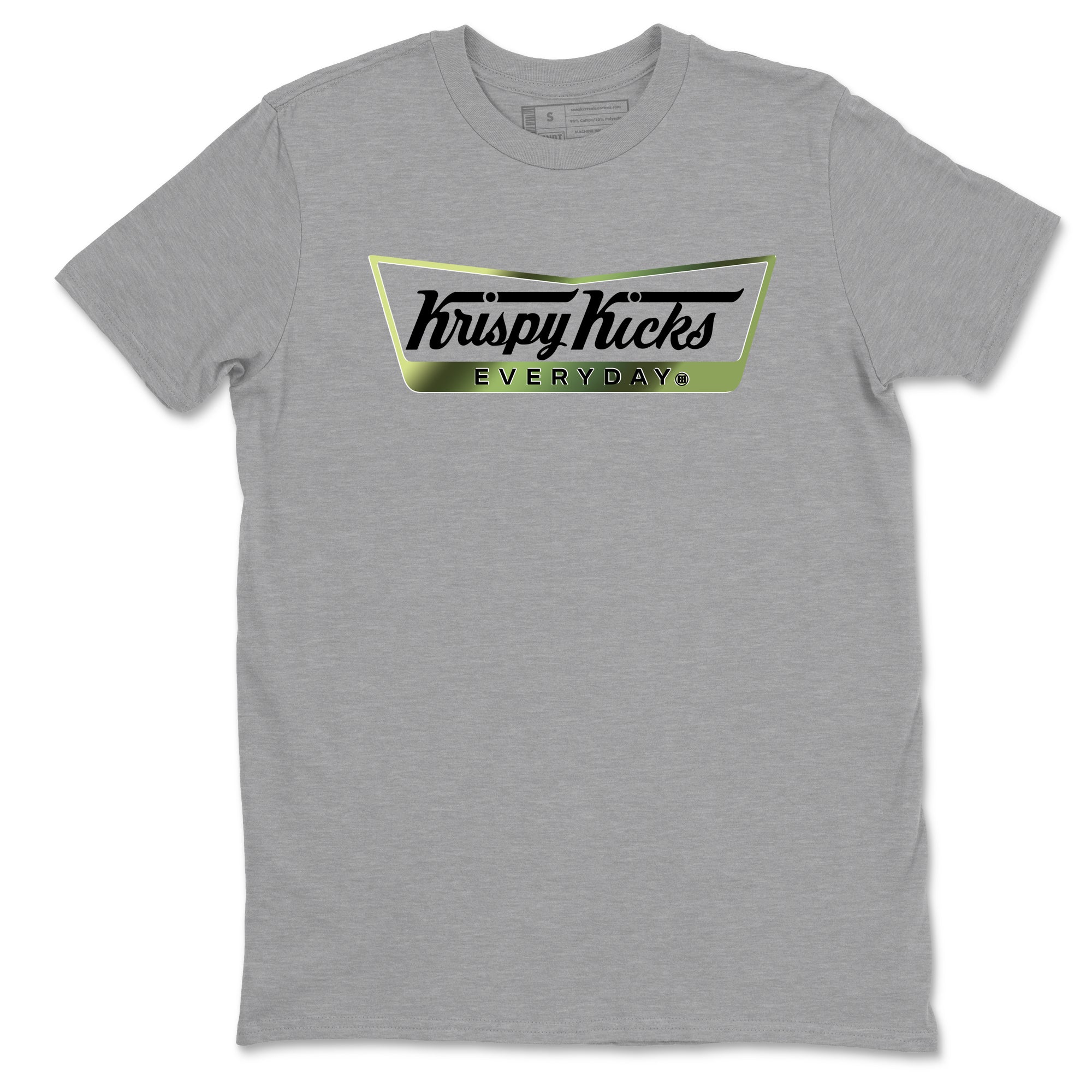 Best Christmas gifts for sneakerheads - Sneaker Tees To Match Air Foamposite One Pine Green Sneakers – Krispy Kicks Tee Heather Grey 2