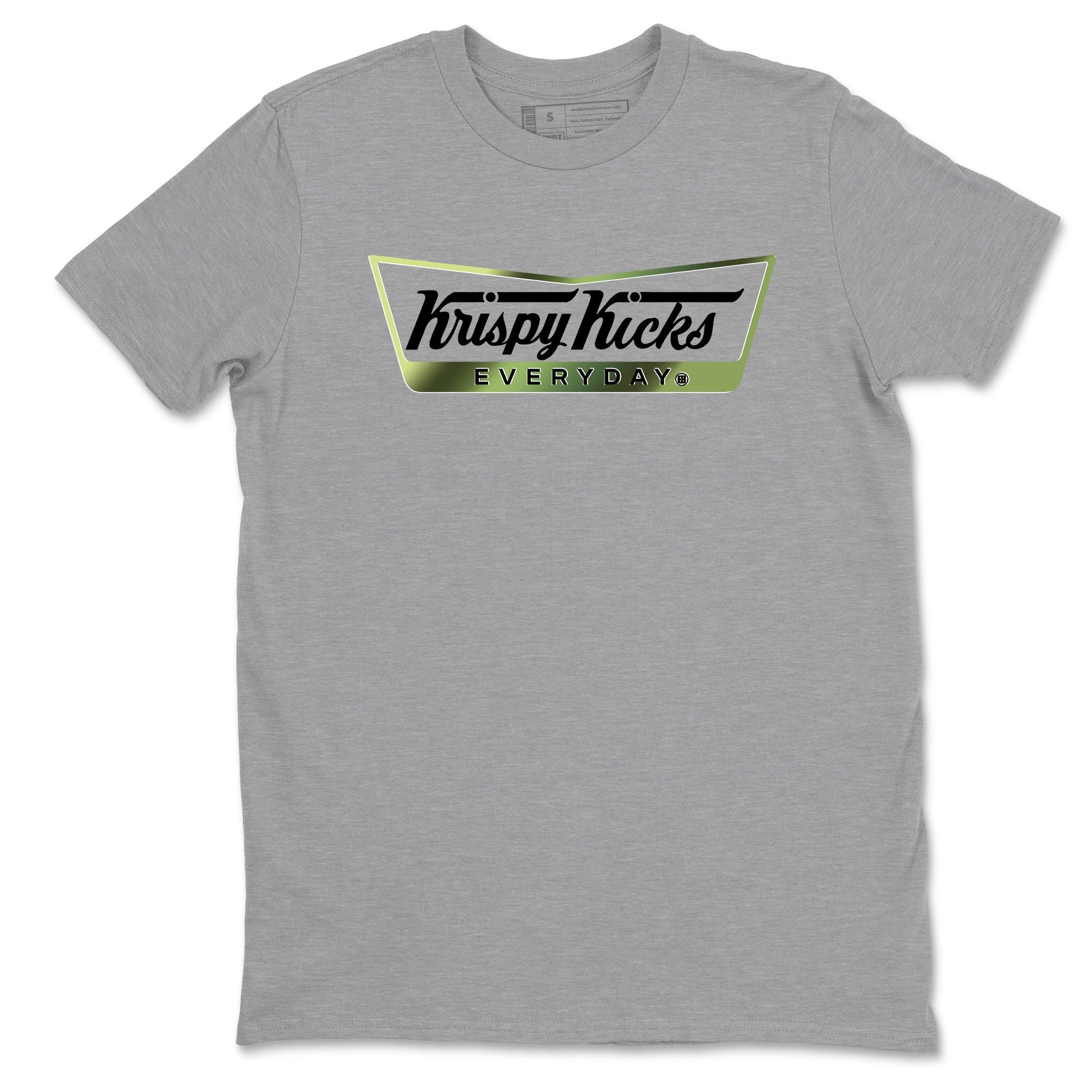 Best Christmas gifts for sneakerheads - Sneaker Tees To Match Air Foamposite One Pine Green Sneakers – Krispy Kicks Tee Heather Grey 2