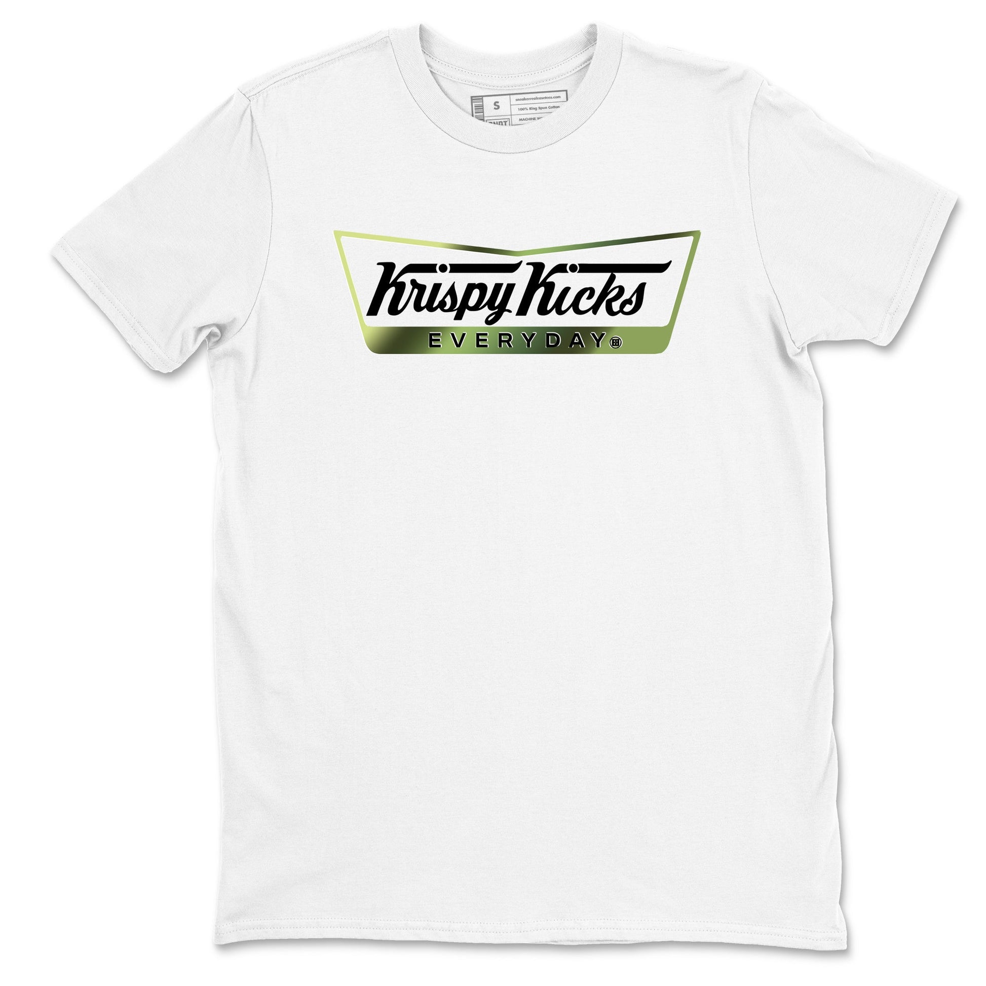 Best Christmas gifts for sneakerheads - Sneaker Tees To Match Air Foamposite One Pine Green Sneakers – Krispy Kicks Tee White 2