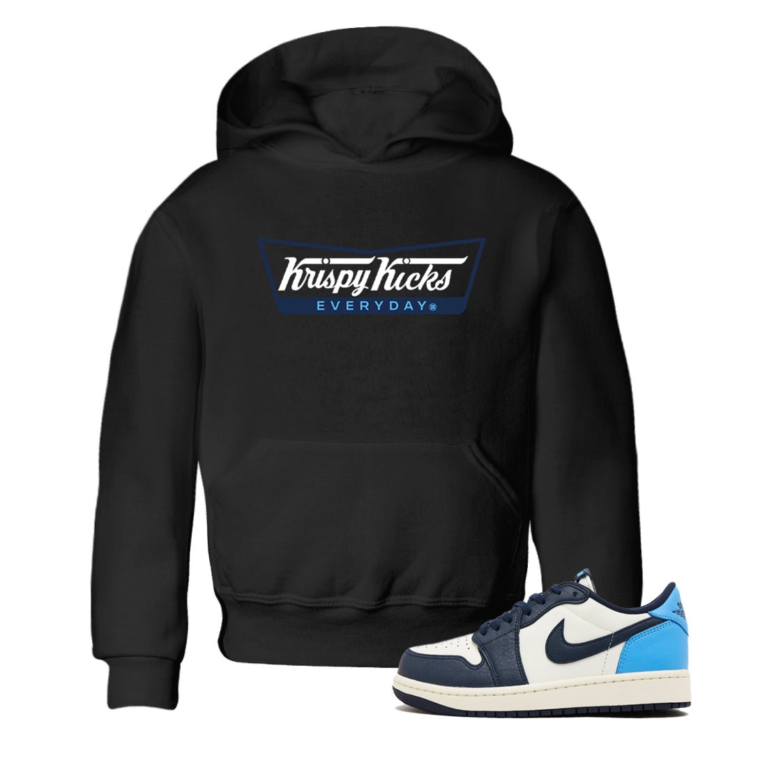 1s Obsidian shirts to match jordans krispy Kicks shirts to match Jordans AJ1 Retro Low OG Obsidian match shoes to clothes SNRT Sneaker Tees Youth Baby Black 1 tee