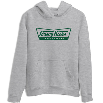 Sneaker Threads – Sneaker Tees To Match Air Jordan 1 Pro Green – Krispy Kicks Graphic Tee Heather Grey 2. Perfect for Jordan releases 2025 colorways.