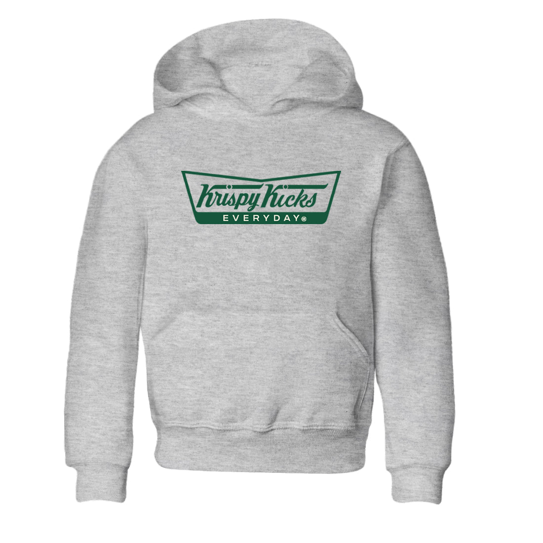 Sneaker Threads – Sneaker Tees To Match Air Jordan 1 Pro Green – Krispy Kicks Youth Graphic Tee Heather Grey 2. Perfect for Jordan releases 2025 colorways.