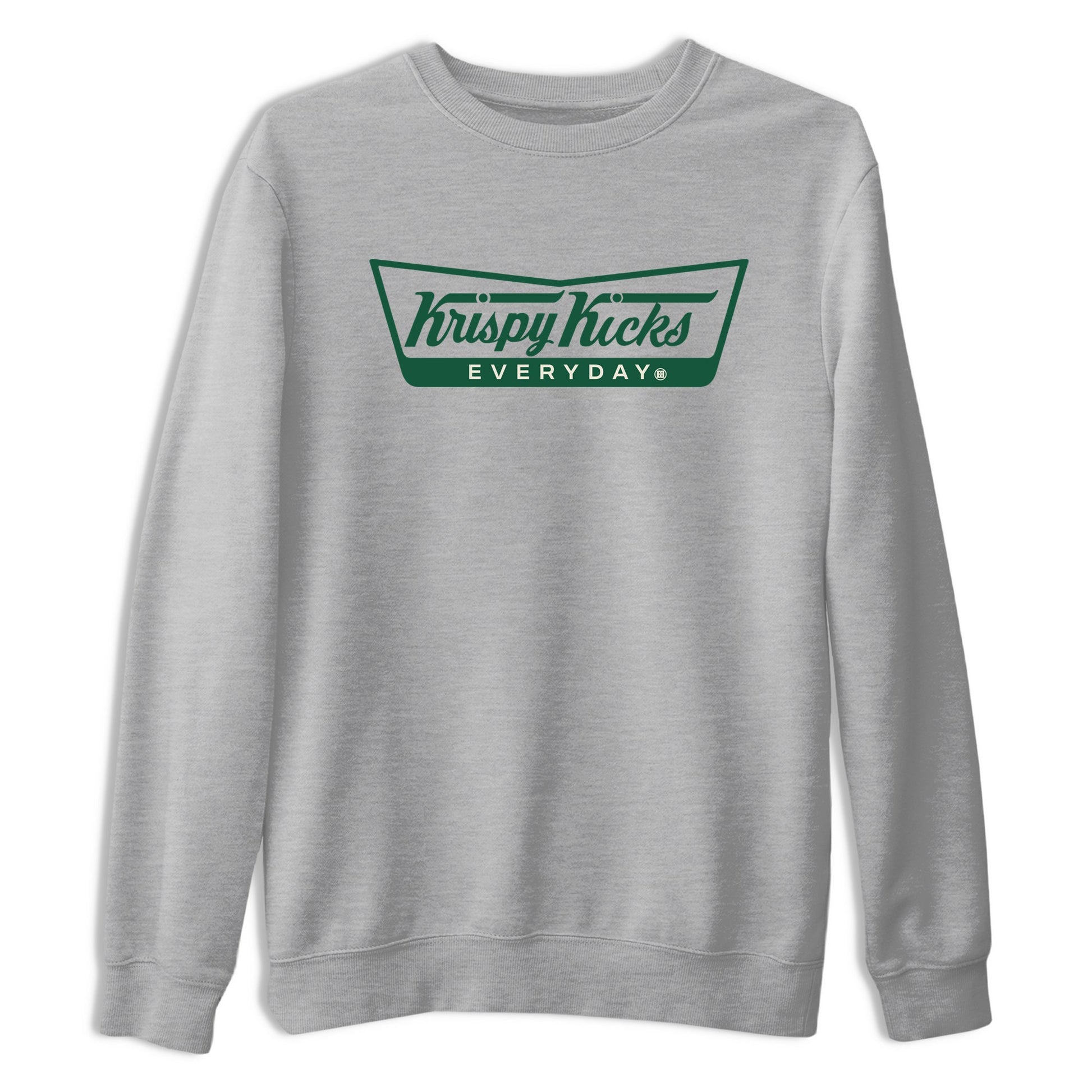 Sneaker Threads – Sneaker Tees To Match Air Jordan 1 Pro Green – Krispy Kicks Graphic Tee Heather Grey 2. Perfect for Jordan releases 2025 colorways.