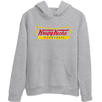 Air Jordan 1 Low x Travis Scott x Canary shirts to match jordans Krispy Kicks sneaker match tees Travis Scott Canary SNRT Sneaker Release Tees unisex cotton Heather Grey 2 crew neck shirts
