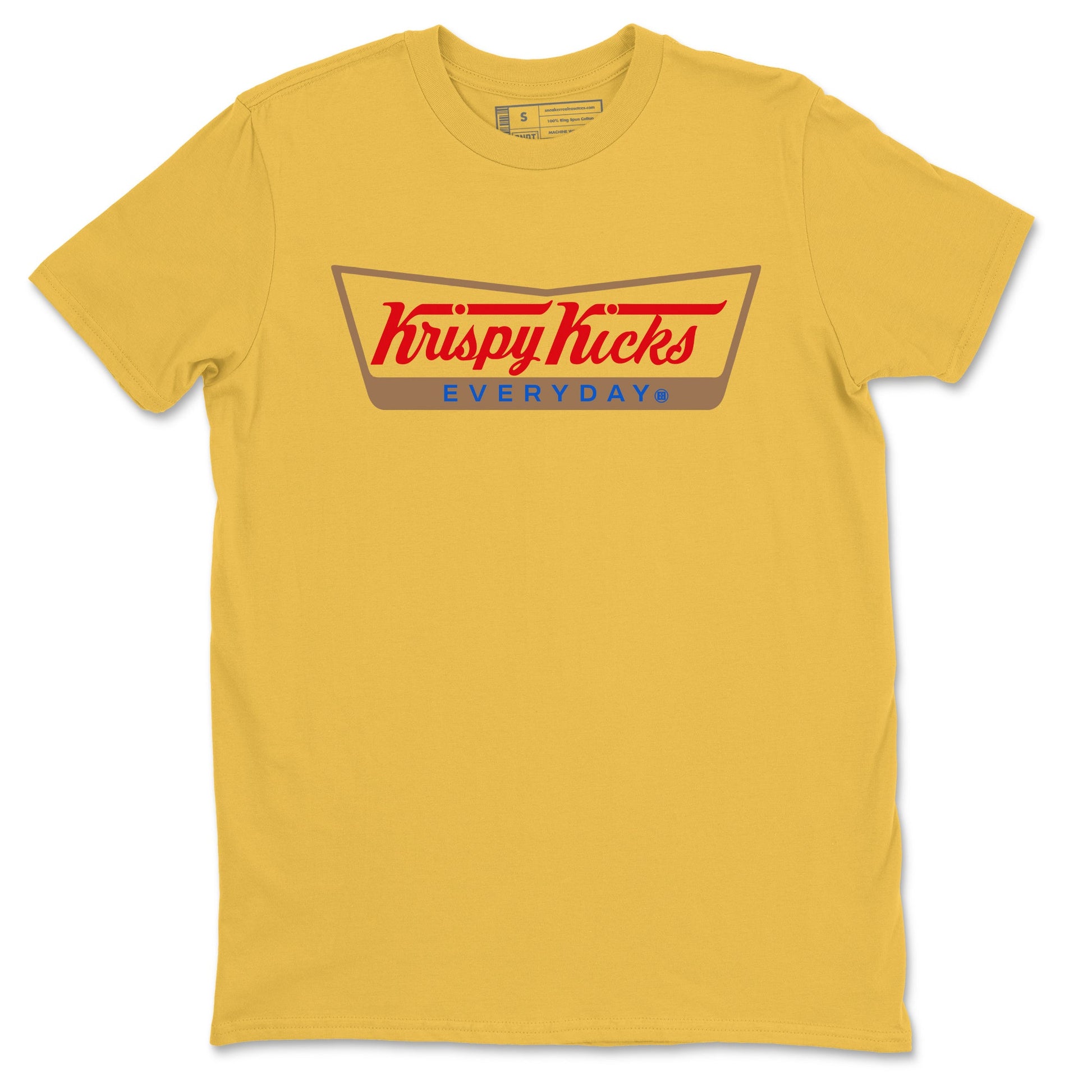 Air Jordan 1 Low x Travis Scott x Canary shirts to match jordans Krispy Kicks sneaker match tees Travis Scott Canary SNRT Sneaker Release Tees unisex cotton Daisy 2 crew neck shirts