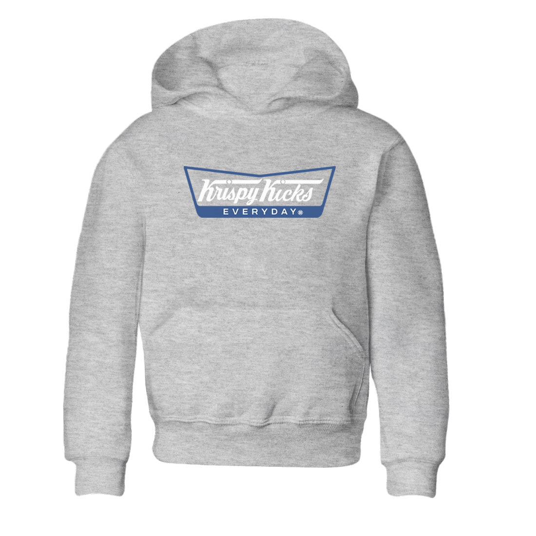 AJ11 Diffused Blue shirts to match jordans Krispy Kicks sneaker match tees Air Jordan 11 Diffused Blue SNRT Sneaker Tees streetwear brand Baby and Youth Heather Grey 2 cotton tee