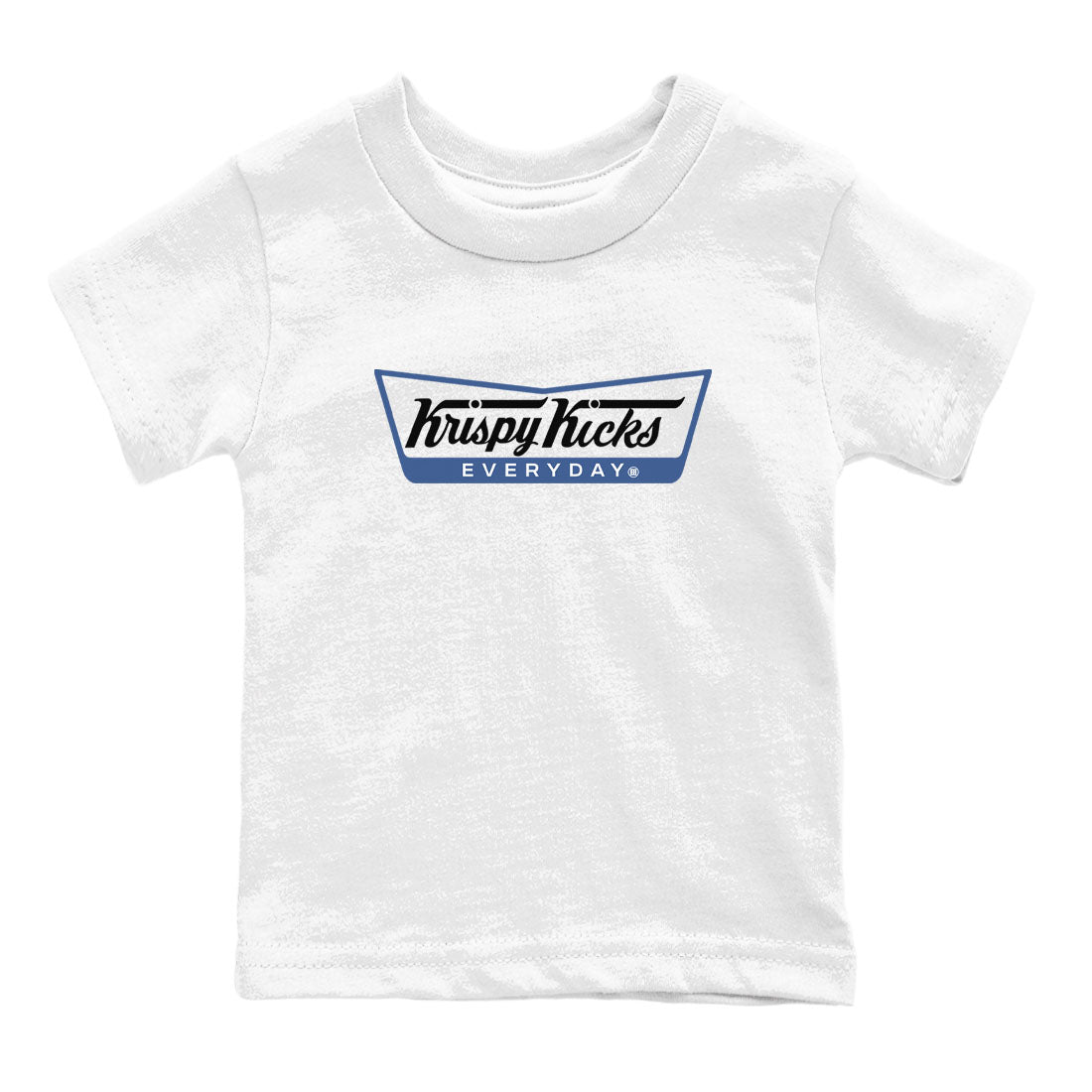 AJ11 Diffused Blue shirts to match jordans Krispy Kicks sneaker match tees Air Jordan 11 Diffused Blue SNRT Sneaker Tees streetwear brand Baby and Youth White 2 cotton tee