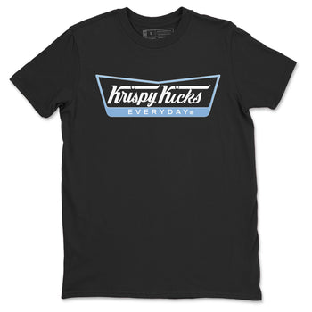 11s Legend Blue shirts to match jordans Krispy Kicks sneaker match tees Air Jordan 11 Legend Blue SNRT Sneaker Release Tees unisex cotton Black 2 crew neck shirts