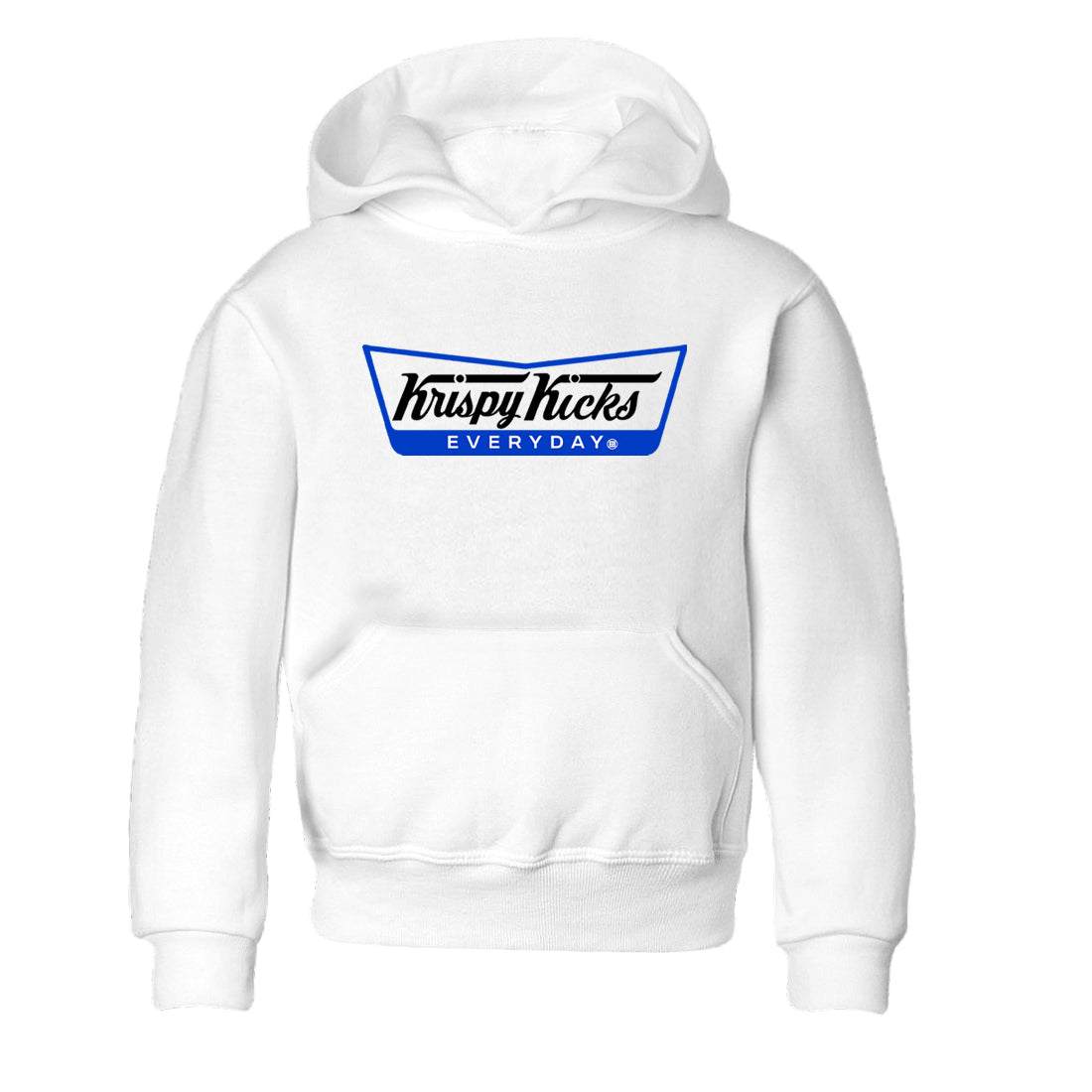 12s Blueberry shirts to match jordans Krispy Kicks best t shirts to wear with jordans AJ12 White and Game Royal match shoes to clothes SNRT Sneaker Tees Youth Baby White 2 tee