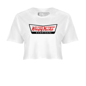 Air Jordan 14 Black Toe t shirts to match sneakers Krispy Kicks sneaker match tees 14s Black Toe sneaker match tee SNRT Sneaker Tees unisex cotton White 2 crop tee