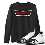 Air Jordan 14 Black Toe t shirts to match sneakers Krispy Kicks sneaker match tees 14s Black Toe sneaker match tee SNRT Sneaker Tees unisex cotton Black 1 shirts