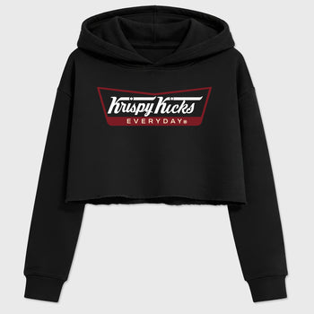 Krispy Kicks women’s crop tee designed to match the Air Jordan 3 Bin 23, featuring coordinated Black 2 options for a perfect streetwear vibe.