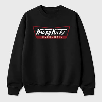 Krispy Kicks Graphic T-Shirt sneaker match tee designed for the Air Jordan 3 Bin 23, featuring coordinated color options for a perfect streetwear match. Black 2 shirt.