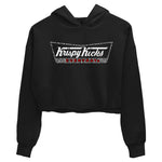 3s Black Cement shirts to match jordans Krispy Kicks sneaker match tees Air Jordan 3 Black Cement match shoes to clothes SNRT Sneaker Tees unisex cotton Black 2 crop tee