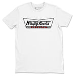 3s Black Cement shirts to match jordans Krispy Kicks sneaker match tees Air Jordan 3 Black Cement match shoes to clothes SNRT Sneaker Tees unisex cotton White 2 shirts