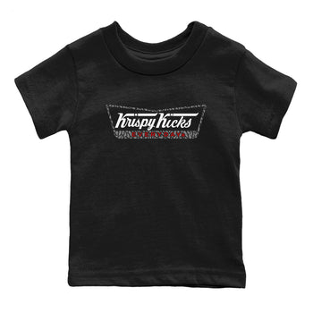 AJ3 Cement Grey shirts to match jordans Krispy Kicks sneaker match tees Air Jordan 3 Cement Grey SNRT Sneaker Tees streetwear brand Baby and Youth Black 2 cotton tee