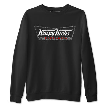 AJ3 Cement Grey shirts to match jordans Krispy Kicks sneaker match tees Air Jordan 3 Cement Grey SNRT Sneaker Tees streetwear brand Black 2 unisex cotton tee