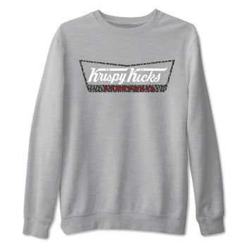 AJ3 Cement Grey shirts to match jordans Krispy Kicks sneaker match tees Air Jordan 3 Cement Grey SNRT Sneaker Tees streetwear brand Heather Grey 2 unisex cotton tee