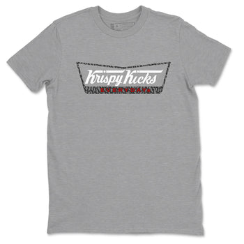 AJ3 Cement Grey shirts to match jordans Krispy Kicks sneaker match tees Air Jordan 3 Cement Grey SNRT Sneaker Tees streetwear brand Heather Grey 2 unisex cotton tee